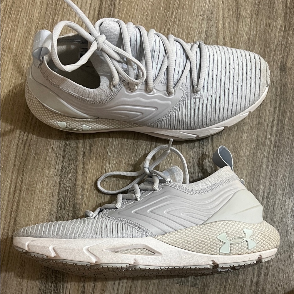 Under Armour Light Gray Performance Sneakers